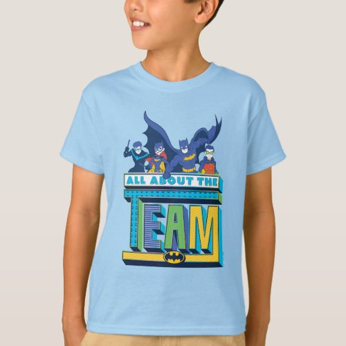 Batman  All About The Team T_Shirt