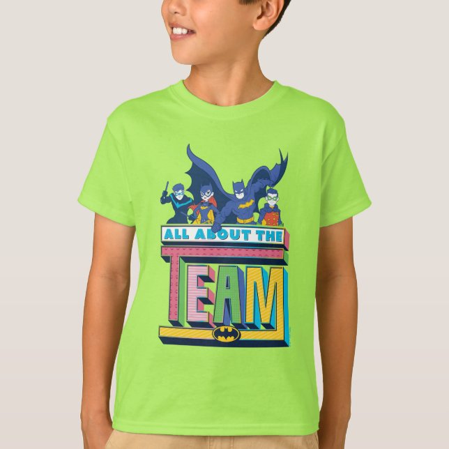 Batman | All About The Team T-Shirt (Front)