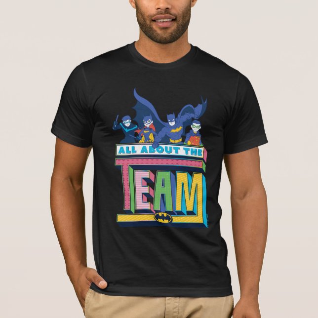Batman | All About The Team T-Shirt (Front)