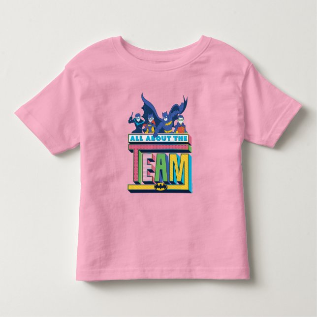 Batman | All About The Team Toddler T-shirt (Front)