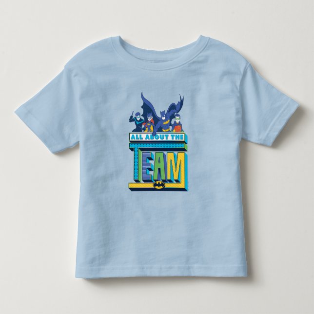 Batman | All About The Team Toddler T-shirt (Front)