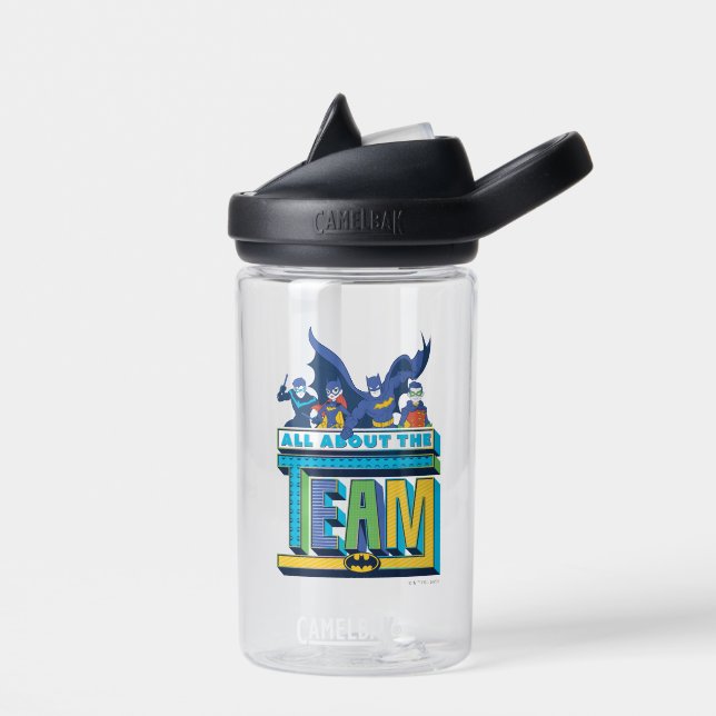Batman | All About The Team Water Bottle (Left)