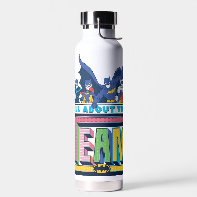 Batman | All About The Team Water Bottle (Left)