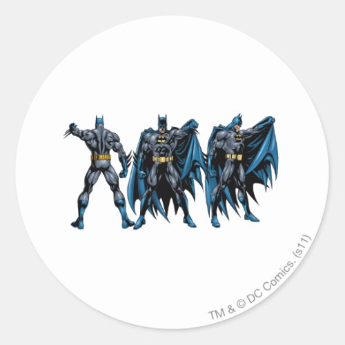 Batman _ All Sides Classic Round Sticker