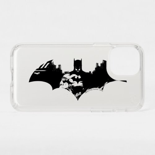 Batman and Gotham Silhouette Bat Logo Speck iPhone 11 Pro Case