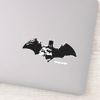 Batman and Gotham Silhouette Bat Logo