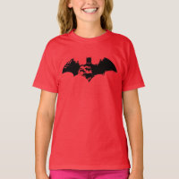 Batman and Gotham Silhouette Bat Logo