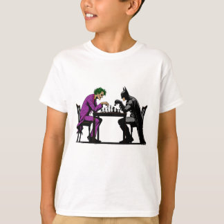 Batman and Joker Playing Chess T-Shirt