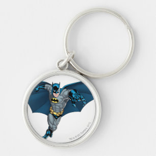 Batman and Joker with Cards Keychain