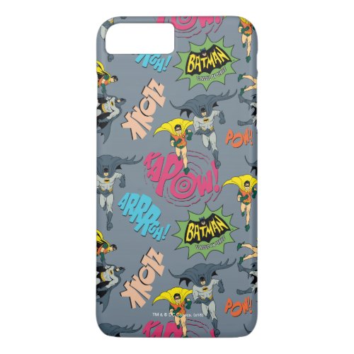 Batman And Robin Action Pattern iPhone 8 Plus7 Plus Case