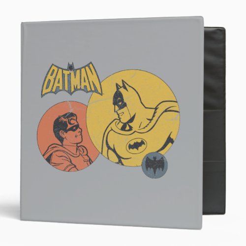 Batman And Robin Graphic _ Distressed Binder