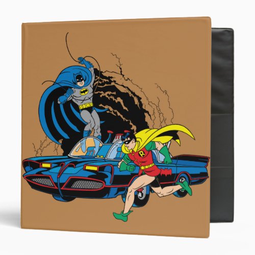 Batman And Robin In Batcave Binder