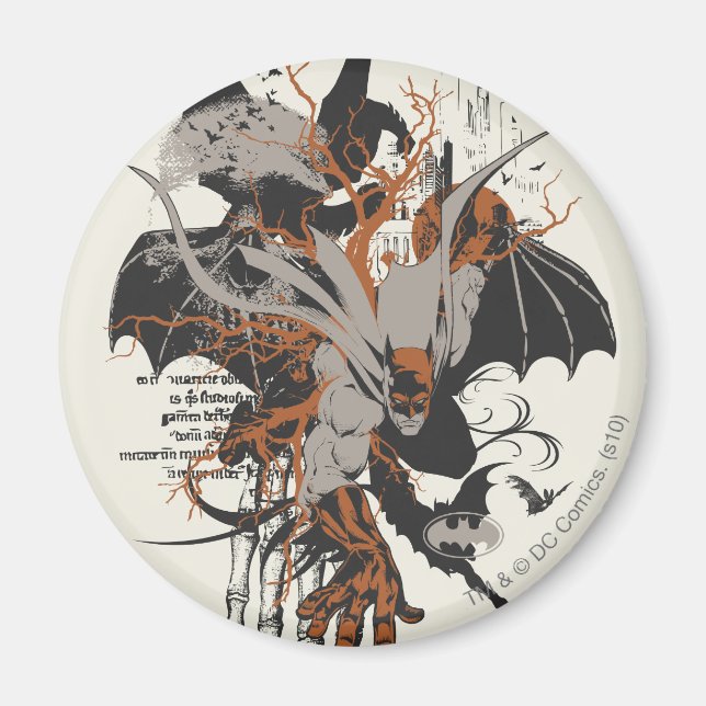 Batman and Tree Magnet (Front)