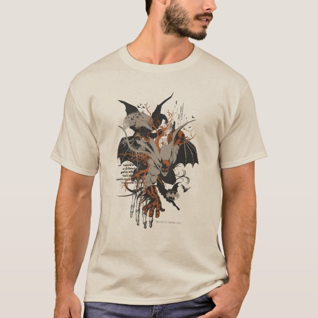 Batman and Tree T-Shirt (Front)