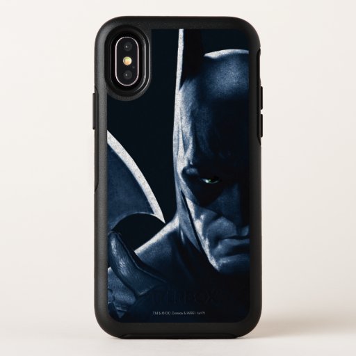 Batman: Arkham Asylum | Batman Closeup OtterBox Symmetry iPhone X Case