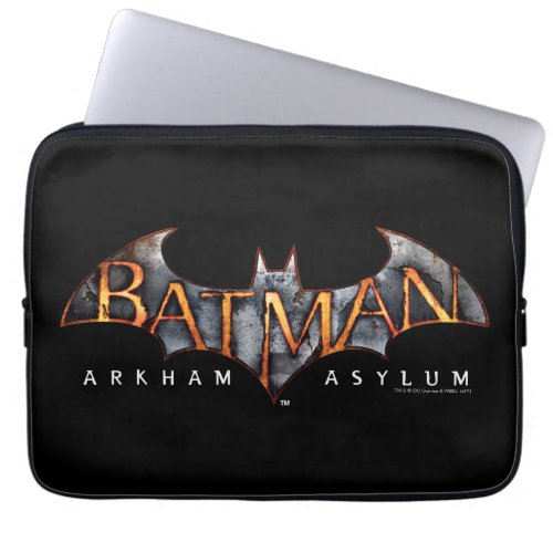 Batman Arkham Asylum  Logo Laptop Sleeve