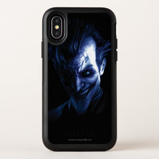 Batman: Arkham Asylum | The Joker In Shadow OtterBox Symmetry iPhone X Case