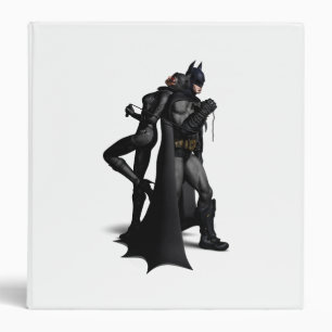 Batman Arkham City Batman and Catwoman Binder