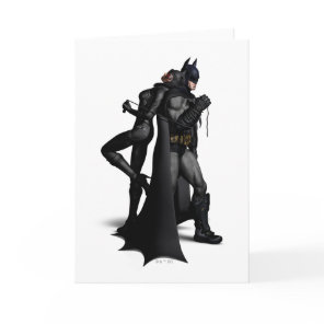 Batman Arkham City | Batman and Catwoman Card