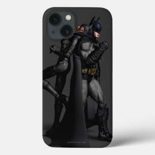 Batman Arkham City   Batman and Catwoman iPhone 13 Case