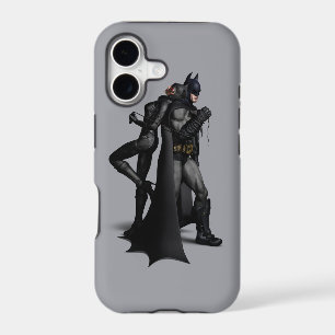 Batman Arkham City Batman and Catwoman iPhone 17 Case