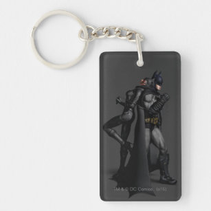 Batman Arkham City   Batman and Catwoman Keychain