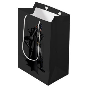 Batman Arkham City   Batman and Catwoman Medium Gift Bag