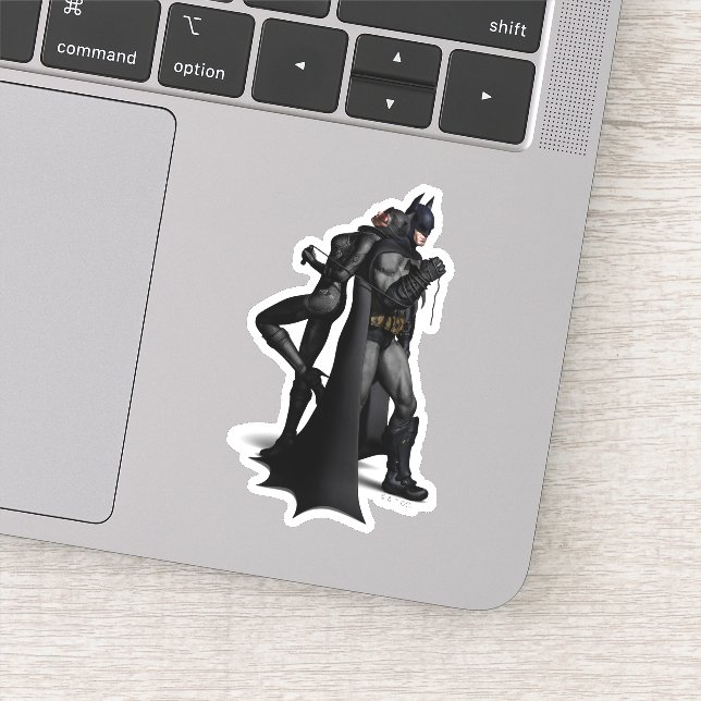 Batman Arkham City | Batman and Catwoman Sticker (Detail)