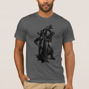Batman Arkham City   Batman and Catwoman T-Shirt