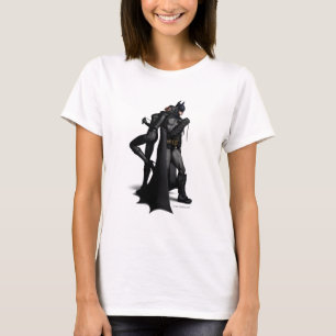 Batman Arkham City   Batman and Catwoman T-Shirt