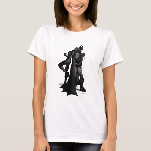 Batman Arkham City  Batman and Catwoman T_Shirt