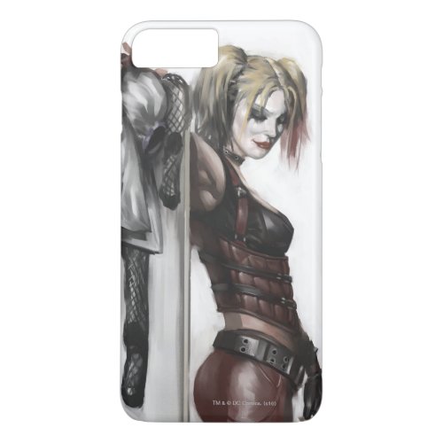 Batman Arkham City  Harley Quinn Illustration iPhone 8 Plus7 Plus Case