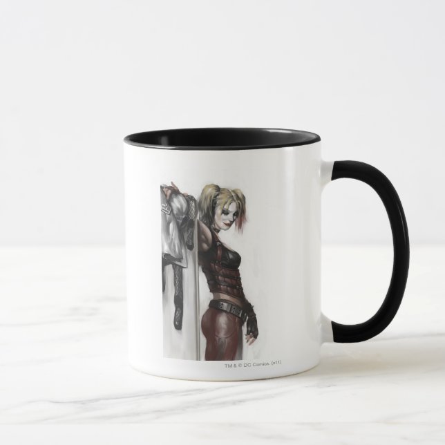 Batman Arkham City | Harley Quinn Illustration Mug (Right)
