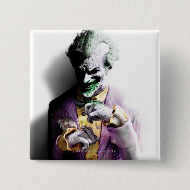 Batman Arkham City | Joker Button (Front)