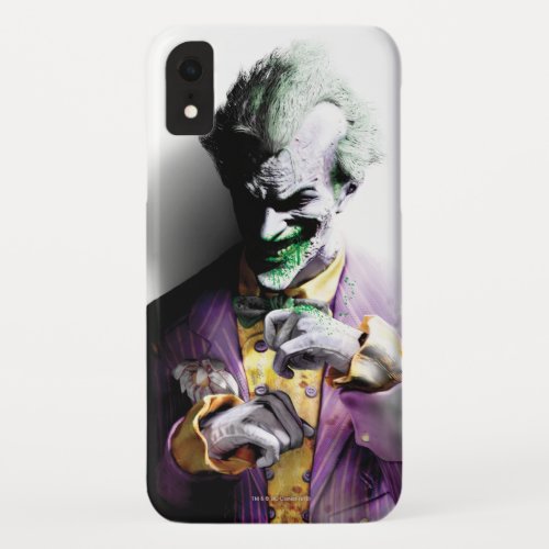 Batman Arkham City  Joker iPhone XR Case