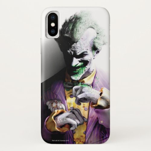 Batman Arkham City  Joker iPhone X Case
