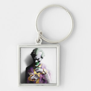 Batman Arkham City Joker Keychain