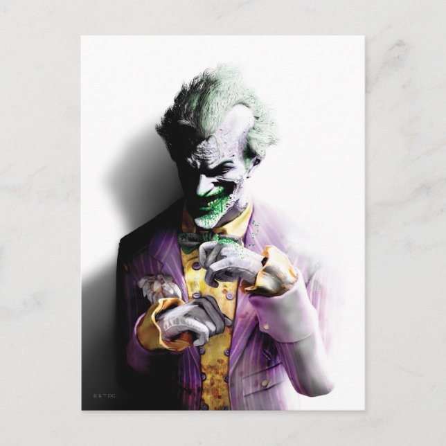 Batman Arkham City | Joker Postcard (Front)