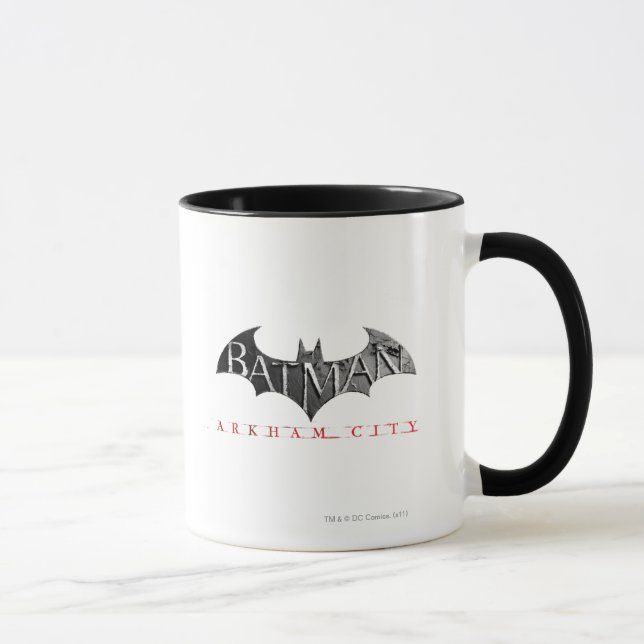Batman Arkham City Logo Mug (Right)