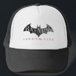 Batman Arkham City Logo Trucker Hat<br><div class="desc">Batman: Arkham City</div>