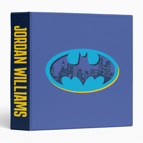 Batman  Arkham City Symbol 3 Ring Binder