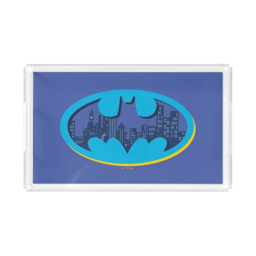 Batman  Arkham City Symbol Acrylic Tray