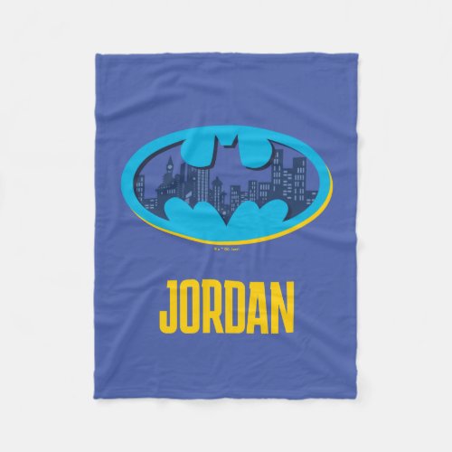 Batman  Arkham City Symbol Fleece Blanket