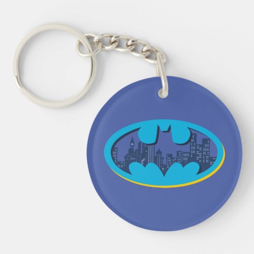 Batman  Arkham City Symbol Keychain