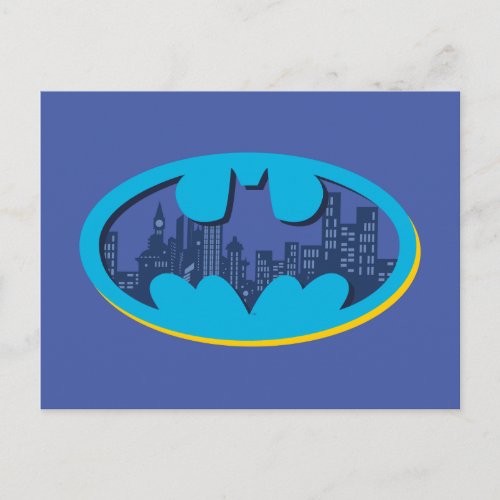 Batman  Arkham City Symbol Postcard