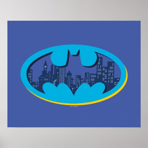 Batman  Arkham City Symbol Poster