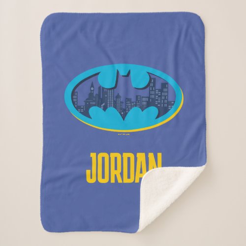 Batman  Arkham City Symbol Sherpa Blanket
