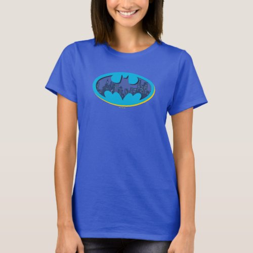 Batman  Arkham City Symbol T_Shirt