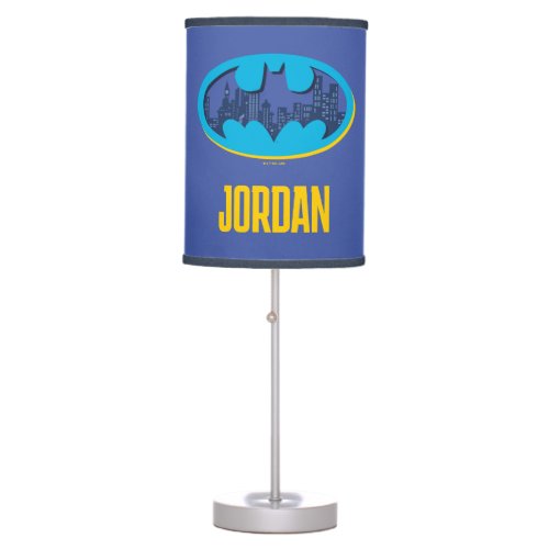 Batman  Arkham City Symbol Table Lamp