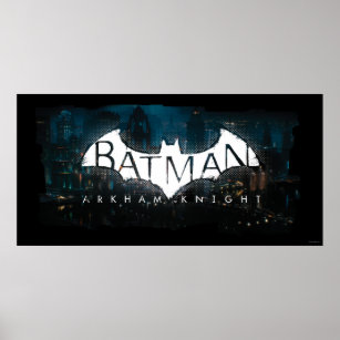Batman Arkham Knight Gotham Logo Poster